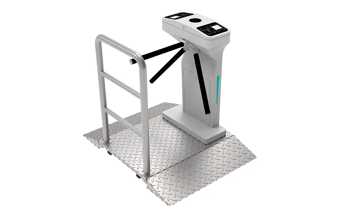 Smart tripod turnstile with anti-tailgating function