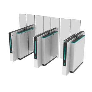 AT601 Sliding Turnstile with acrylic barriers for secure access control