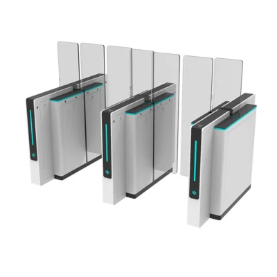 AT601 Sliding Turnstile with acrylic barriers for secure access control