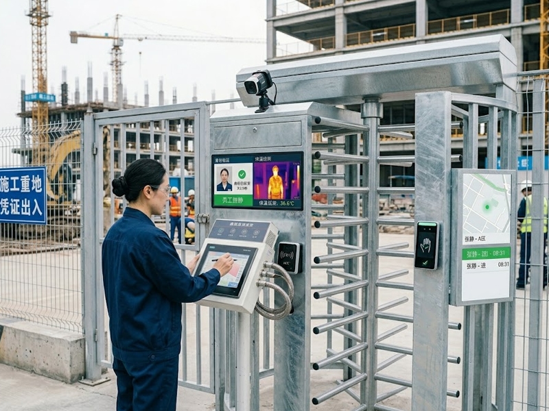 ![Secure your job site using construction site turnstiles](https://aipadaturnstile.com/wp-content/uploads/2026/03/How-Can-You-Secure-Your-Job-Site-with-Construction-Site-Turnstiles.jpg "Construction Site Security")