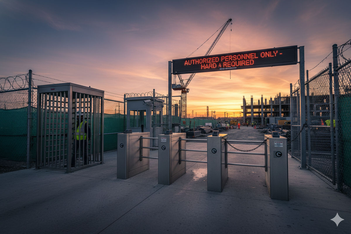 ![Optimal turnstile types for high-security construction sites](https://aipadaturnstile.com/wp-content/uploads/2026/03/What-are-the-Best-Turnstile-Types-for-High-security-Construction-Sites.jpg "High-Security Turnstiles")