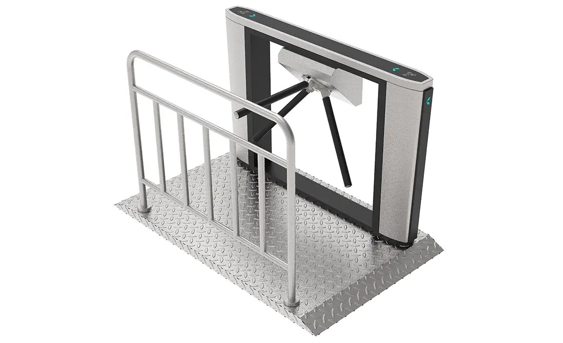 Tripod turnstile for industrial access control solution