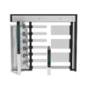 Zhi Leng Series AT509 Accessible Full Height Turnstile with wheelchair access dual lane security gate