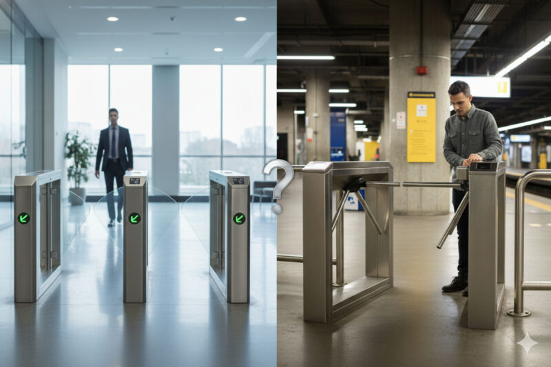 ![Flap barriers vs turnstiles comparison](https://aipadaturnstile.com/wp-content/uploads/2026/04/Flap-Barriers-vs-Turnstiles-Which-is-Better.jpg "Flap Barriers vs Turnstiles")