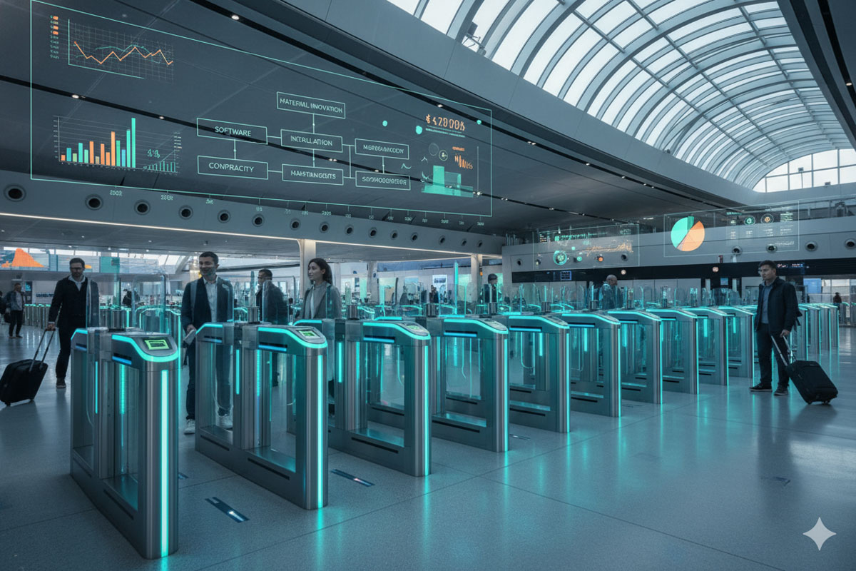 ![Factors affecting flap barrier costs in 2026](https://aipadaturnstile.com/wp-content/uploads/2026/04/What-Factors-Determine-Flap-Barrier-Costs-in-2026.jpg "Flap Barrier Cost Factors")