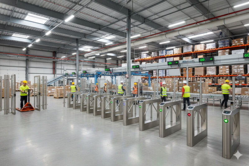 ![Best turnstile types for high-traffic distribution centers](https://aipadaturnstile.com/wp-content/uploads/2026/04/What-are-the-Best-Turnstile-Types-for-High-traffic-Distribution-Centers.jpg "Turnstile Options for Centers")