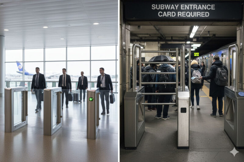 ![Best use cases for speed gates and turnstiles](https://aipadaturnstile.com/wp-content/uploads/2026/04/What-are-the-Best-Use-Cases-for-Speed-Gates-vs-Turnstiles.jpg "Speed Gates vs. Turnstiles Use Cases")