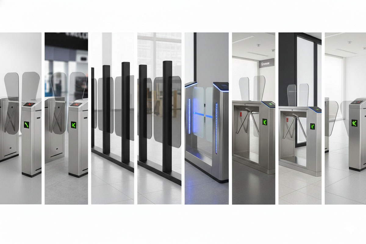 ![Different types of flap barriers](https://aipadaturnstile.com/wp-content/uploads/2026/04/What-are-the-Different-Types-of-Flap-Barriers.jpg "Types of Flap Barriers")