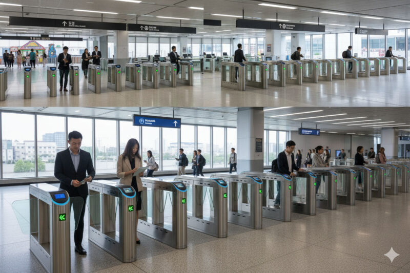 ![Common installation locations for flap barriers](https://aipadaturnstile.com/wp-content/uploads/2026/04/Where-are-Flap-Barriers-Commonly-Installed.jpg "Flap Barrier Installations")