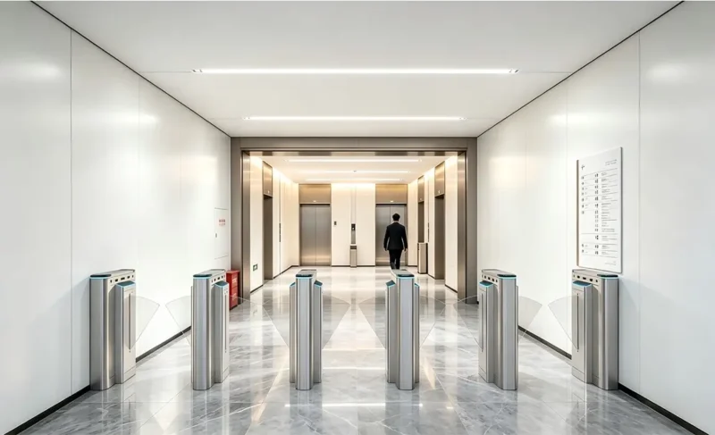 Flap Barrier Turnstile AT302