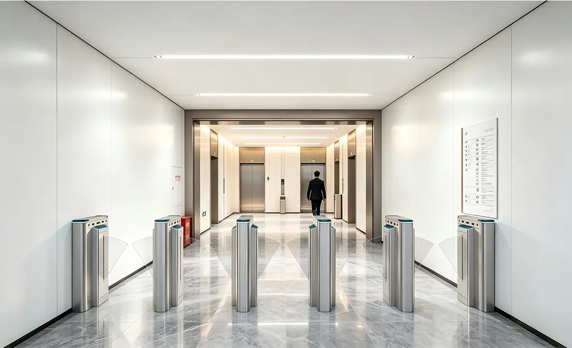 Flap Barrier Turnstile AT302