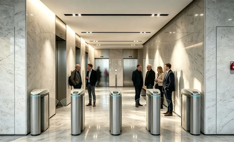 Flap Barrier Turnstile AT305