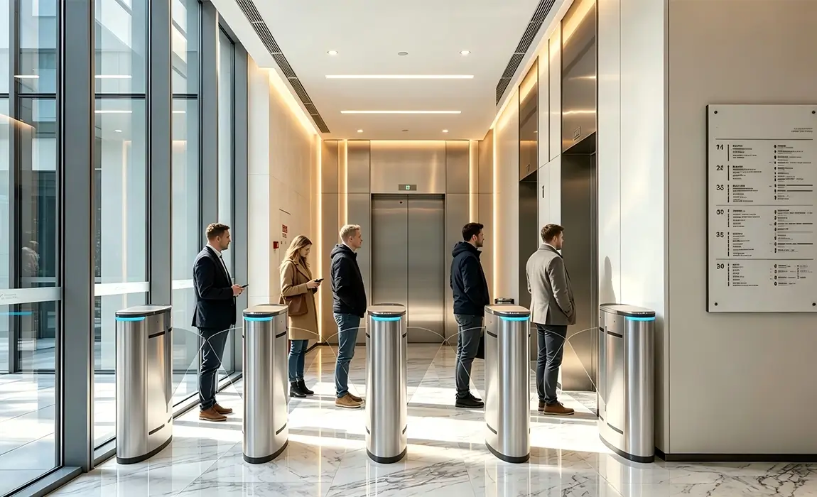 Flap Barrier Turnstile AT306
