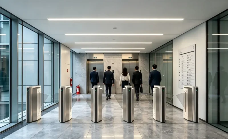 Flap Barrier Turnstiles