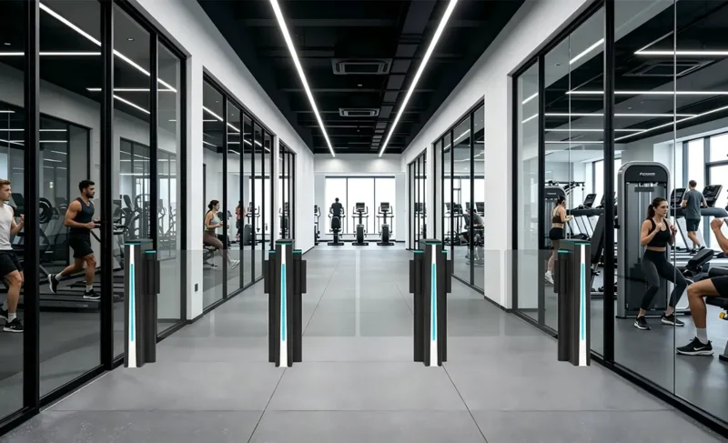 AT415 XG 02 Speed Gate Turnstile