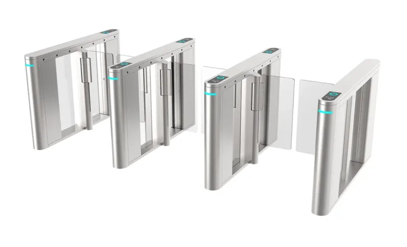 speed gate turnstile, stainless steel speed barrier for museum pedestrian access control