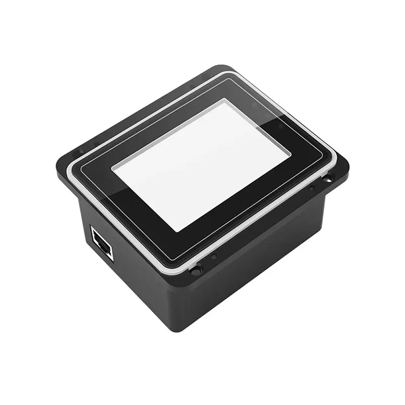Embedded QR Code Scanner for Turnstiles ATX200 4 Flush mount embedded QR barcode scanner for turnstile access control gate